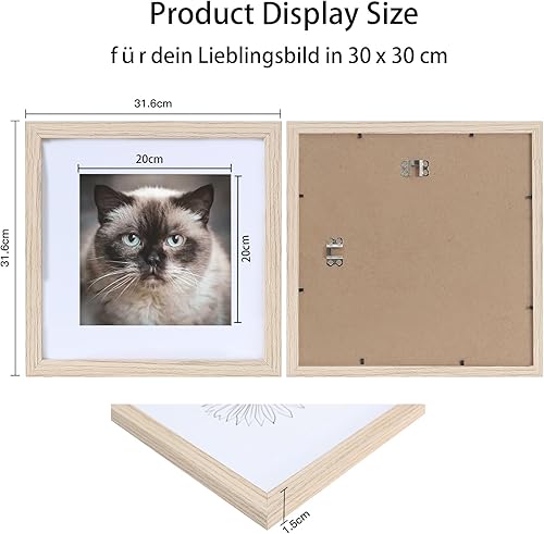 LYYYYX Cadre photo A5 Cadre en bois 15x21cm avec verre acrylique MDF Cadre DIN A5 en set de 3,Fotorrahmen for Urkunden,Fotos, Poster, Puzzles - Nail Gallerys