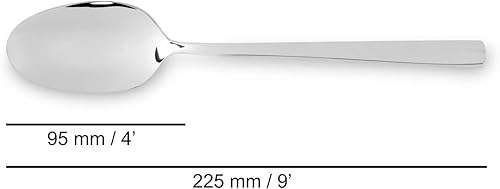 Arcos Cuchara de Service Acier Inoxydable 18/10, Monobloc 26 cm, Idéale pour Cuisine, Série Capri - Nail Gallerys