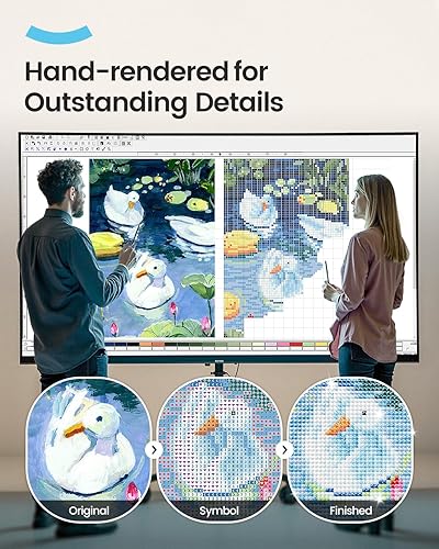 ARTDOT 12 Lot 5D Diamond Painting Adulte, Peinture Diamant sous Licence avec Accessoires pour Décoration Murale Et Cadeaux (30 x 40 cm) - Nail Gallerys