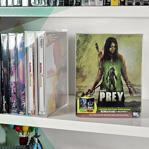 MALKO Steelbook Lot de 10 étuis de Protection compatibles avec : 4K UHD | Blu-Ray | vidéo flèche avec Housse | Criterion Blu Ray Case | PS3 PS4 PS5 Games & Steelbooks - Nail Gallerys