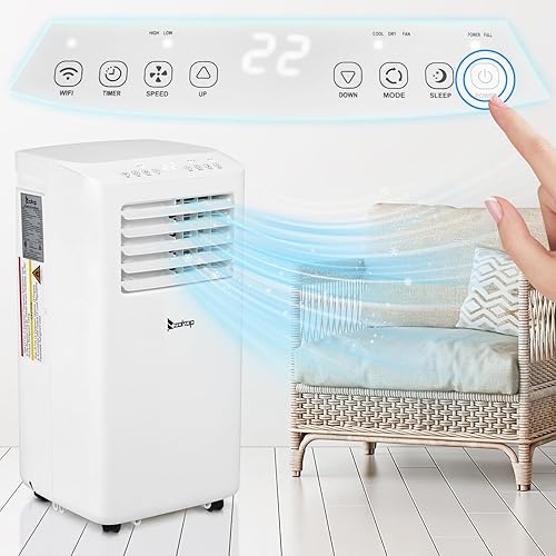LEADZM Climatiseur Mobile 10000BTU - Minuterie 24H & Télécommande - Nail Gallerys