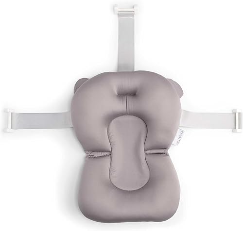 MAÏKA Coussin de bain en microbilles | 3 sangles de fixation | compatible baignoire avec rebord | soutient stable et confortable pour bébé | sèchage rapide - Nail Gallerys