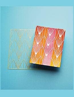 Simon Hurley create. Layering Stencil 6'X6'-Deco Diamonds - Nail Gallerys