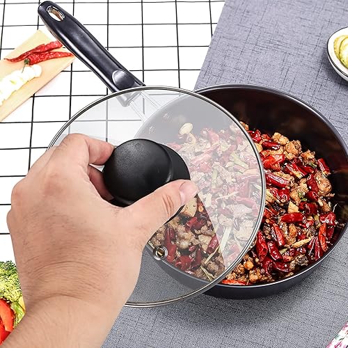 Lot de 5 boutons universels pour couvercle de casserole - Résistants à la chaleur - Avec vis - Nail Gallerys