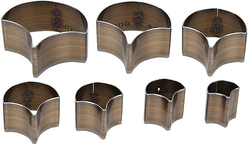 SONK Matrice de Découpe en Cuir Bricolage, Coupe-poinçon Ginkgo Biloba, Outil d'Artisanat pour Formage de Cuir en Carton - Nail Gallerys