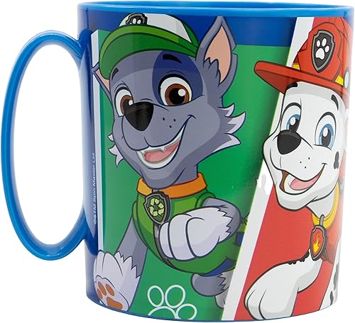 TASSE EN PLASTIQUE DE 390 ML SANS BPA, PASSANT AU MICRO-ONDES | PAW PATROL PUP POWER - Nail Gallerys