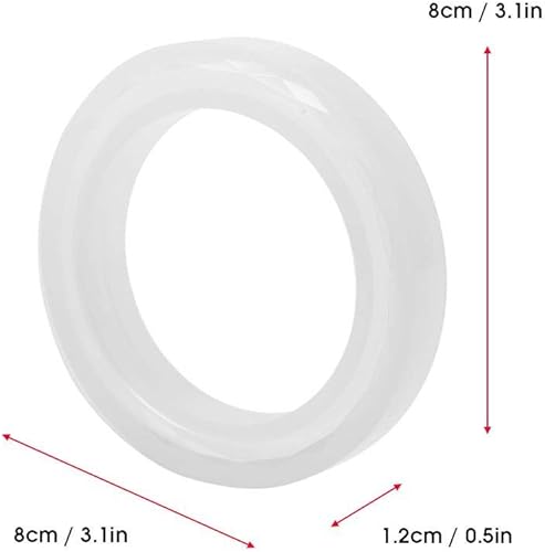 Bracelet en silicone moule ronde en résine fabrication de bijoux Kit bracelet moulage moule pour femmes filles bricolage fabrication de bijoux Handcraft Tools Handcraft Tools Handcraft Tools - Nail Gallerys