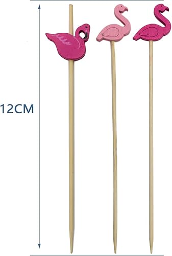 RIQQQ Bâtons de Cocktail, Bâtonnets de Bois Fruit Fourchette Bambou Brochette de Dessert Cure-Dents Pics à Cupcakes pour Apéritifs Gateau Sandwich Canapés Grignote Fête - Nail Gallerys