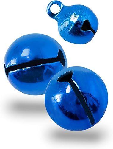 Lot de 100 grelots en cuivre Kleenes TH– 11 x 7 mm, Argenté, 11 x 7 mm - Nail Gallerys