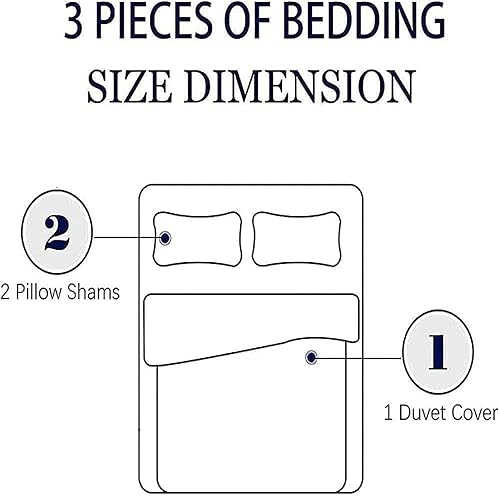 Housse Couette 140x200， Sanglier Parure de Lit 1 Personne Imprimée 110gsm Microfibre, literie avec 2 Taies d'oreiller 65x65 cm - Nail Gallerys