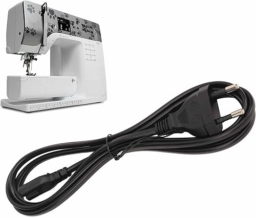 Machine à Coudre Cord d'alimentation Professionnel Remplacement de la Machine à Coudre Câble d'alimentation pour pour Le Viking EU Plug R Viking EU Plug de Couture ' (220V Prise UE) - Nail Gallerys