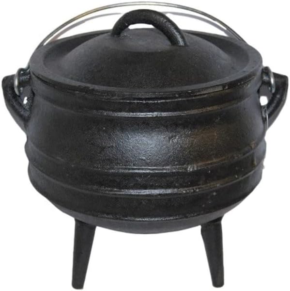 QEM Marmite ou Chaudron en Fonte Alimentaire de 6 litres - Nail Gallerys