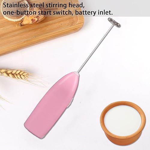 Mousseur à lait | Machine à mousse électrique portable | Mélangeur de boissons | Agitateur électrique | Mousseur à lait électrique | Fouet en acier inoxydable pour café, latte, cappuccino, matcha - Nail Gallerys