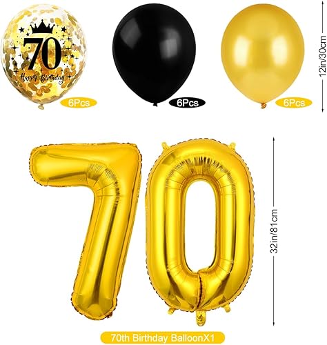 Decoration Anniversaire 18 Ans Noir Or Garcon Fille, Banderole Anniversaire 18 ans, Ballon 18 ans Noir Or, Triangle Bannière Joyeux Anniversaire, Décoration de Fête Toile Affiche Fond Photo Noir Or - Nail Gallerys