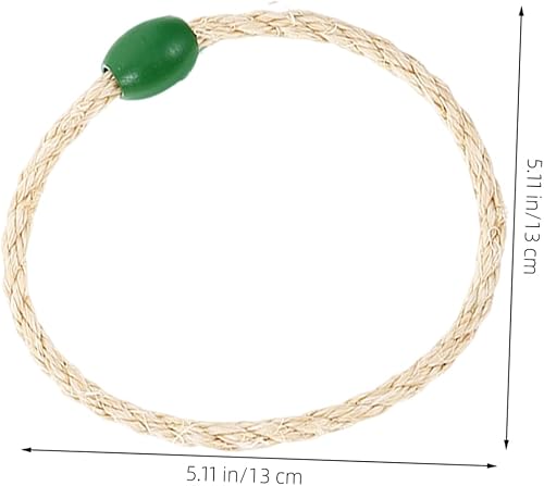 BESPORTBLE Lot de 10 Jeux De Corde À Ficelle pour L'Extérieur Jeu De Lancer D'Anneaux Jeu De Lancer De Bouteilles Anneaux Blocs De Lancer D'Anneaux Jeu De Carnaval Lancer - Nail Gallerys