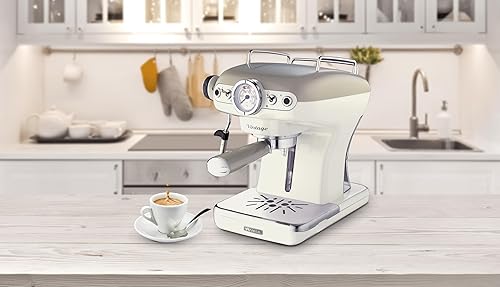 Ariete 1389 Capri Cafetière 850 W Capacité du réservoir 0,9 l Filtre ½ tasses Plateau d'égouttement Cappuccinatore - Nail Gallerys