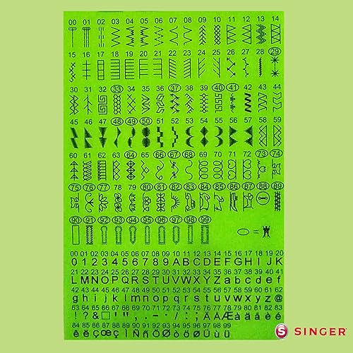 Machine à coudre Singer SC220-GRN - 200 points - Nail Gallerys