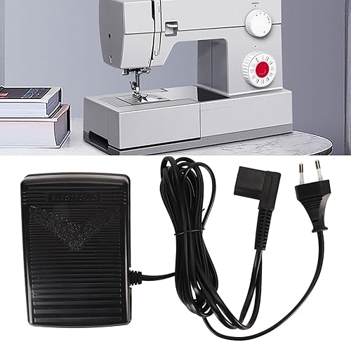 Pédale de Commande au Pied pour Machine à Coudre 248 250 251 252 257 8019 974 2517 2530 2543 2950 3001 3002 (220V Prise UE) - Nail Gallerys