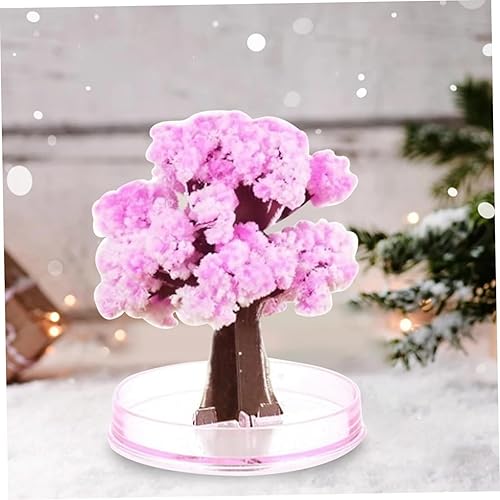 NOTRYA 2Pcs Arbre Magique en Croissance, Arbre Magique Sakura, Arbre à Croissance Magique en Papier Sakura Arbres en Cristal, Décorations de Jouets de Nouveauté - Nail Gallerys