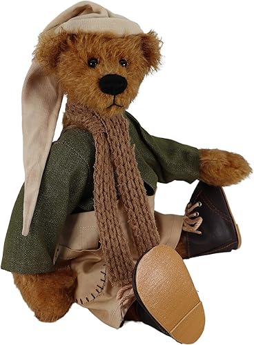 Clemens Teddy Schluri 33 cm Édition limitée Mohairteddy Design Martina Lehr Ours de collection - Nail Gallerys