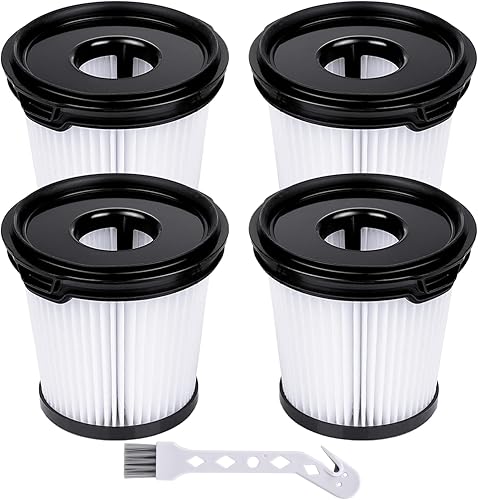 Lot de 4 filtres pour Shark Detect Pro IW3611DE/IW3611EU/IW1611DE/IW1611EU/BU1120EU Filtre de rechange HEPA pour aspirateur pré-moteur IW3511 IW1111 IW3120,IW1120 Handvac - Nail Gallerys