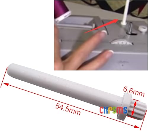 CKPSMS Marque – Lot de 2 bobines #R60033210 compatibles avec machines à coudre Singer, Bernina, Europro, Juki, EverSewn, Pfaff, White - Nail Gallerys