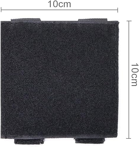 1 panneau d'affichage MOLLE auto-agrippant 10 cm x 10 cm pour patchs tactiques moraux badges, sacs à dos, gilets, sacs (marron clair) - Nail Gallerys