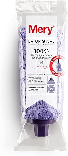 Mery 0130.00 Serpillière en Microfibre avec Manche Couleur Lilas - Nail Gallerys