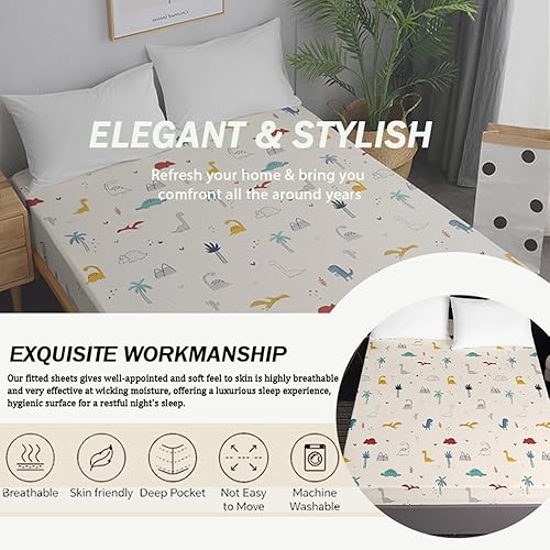 Lukery Drap Housse, Doux et Respirant Drap, Lavable Ajustable Housse Protege Matelas, Couleurs Unies Linge de Lit avec Une Rebord Élastique (Bleu Ciel,120x200cm) - Nail Gallerys