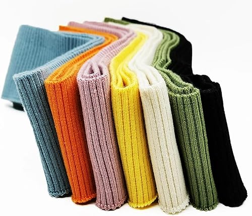 GSCLZ Bord Cote Tissu Polyester élastique for Couture, Tissu côtelé, Quilting, Accessoires en Tissu, Manchettes, Couleur Telas Poignets CôTeléS (Color : Beige) - Nail Gallerys