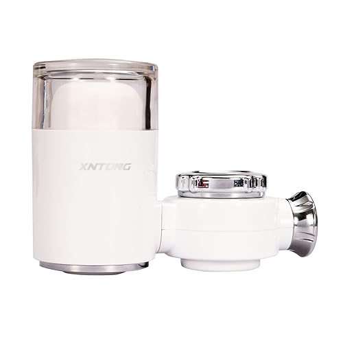 XNTONG - Filtre à eau robinet, Filtre robinet anti calcaire, Convient pour la maison et la cuisine, Filtre eau robinet, Réduit le chlore, le sable, les métaux lourds et les odeurs désagréables - Nail Gallerys