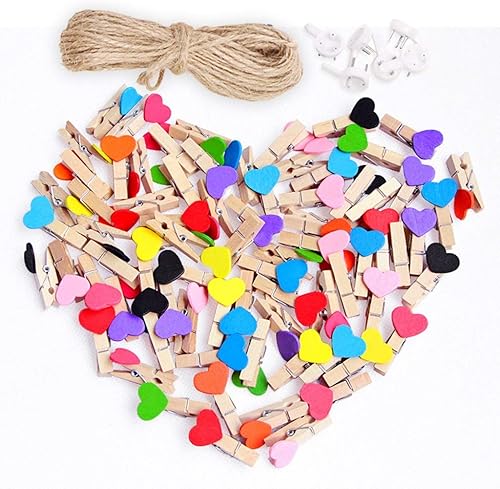 Lot de 50PCS Clips Pinces Clair en Plastique pour Reliure Couture Artisanat, 2.7 x 1 x 1.5CM (Multicolore) - Nail Gallerys