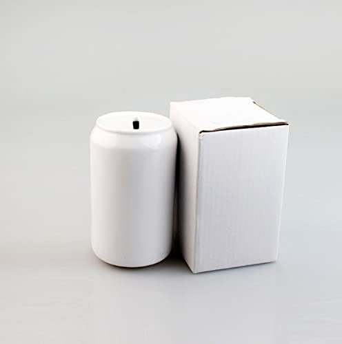 Sublimation Blanc Céramique Coin Tirelire Papier Argent Ornement Économie Secrète Photo Imprimer Tirelire Caché Coffre-Fort Décor À La Maison - Nail Gallerys