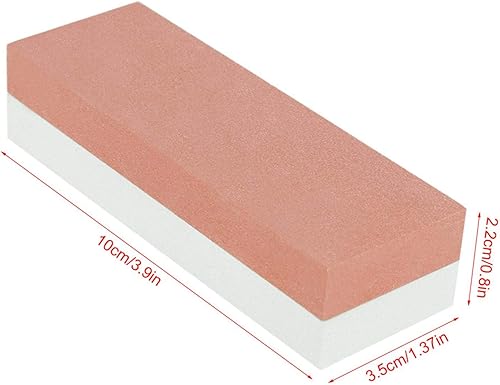 Pierre à aiguiser, double face 400/1500 Pierre à aiguiser pour cuisine et chef - Nail Gallerys