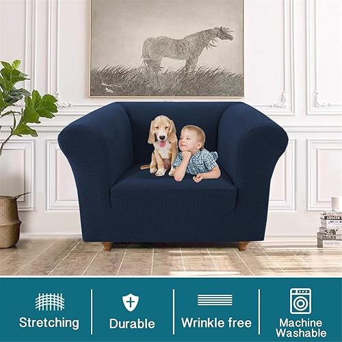 WWQQKJ Housse de canapé Chesterfield Extensible, antidérapante, résistante aux Taches, Housse de canapé 3 Places avec accoudoirs, Tissu Super Doux (Color : Vino Rosso, Size : 1 Posto) - Nail Gallerys