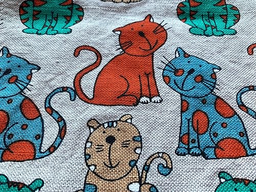 JOWOLLINA Lot de 2 torchons de Cuisine Gourmet - 44 x 68 cm - en Lin Semi-délavé - Motif hérisson Gris - Nail Gallerys