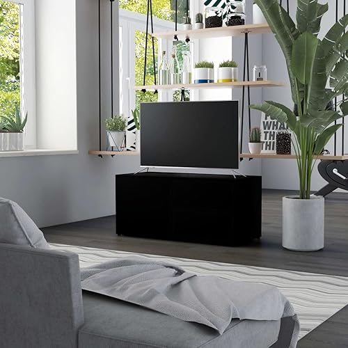 vidaXL Meuble TV, Armoire de Télévision avec Tiroirs, Meuble Télé de Salon Salle de Séjour Intérieur, Scandinave, Gris Béton Bois d’Ingénierie - Nail Gallerys