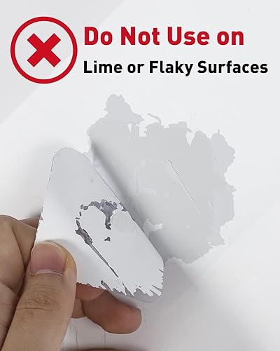 Uniclife 20 Pcs Crochets Adhésifs Ultra Résistants 15 Kg Crochets Muraux Auto Adhésifs pour Suspension Transparents Étanches et Durables pour Salle de Bain Douche Cuisine Bureau et Extérieur - Nail Gallerys