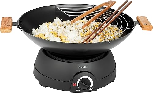 Domoclip DOM194 Set Wok et Fondue Électrique - Nail Gallerys