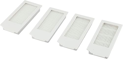 Lot de 4 filtres pour aspirateur ECOVACS pour Deebot N20 et Pro Plus - Piège efficacement la poussière et les squames d'animaux - Nail Gallerys