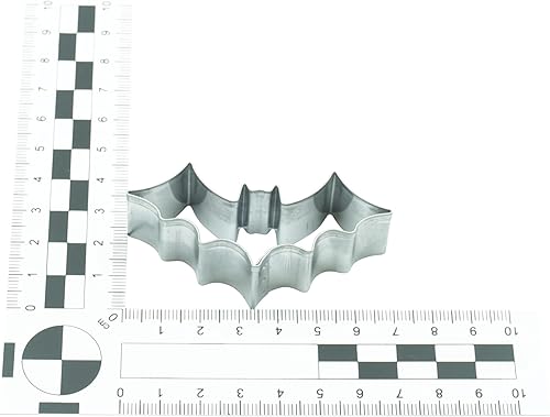 BekkiB - Emporte-pièce « chauve-souris » – env. 6,8 cm, emporte-pièce en acier inoxydable, passe au lave-vaisselle – 3462 - Nail Gallerys