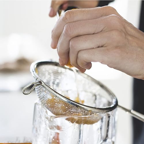 Grizef Lot de 2 passoires à thé en maille fine en acier inoxydable 304 7,6 cm - Nail Gallerys