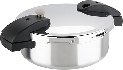 Sitram Autocuiseur Sitraprimo 4L en inox - noir et taupe - tous feux y compris l'induction - fabrication française - Nail Gallerys