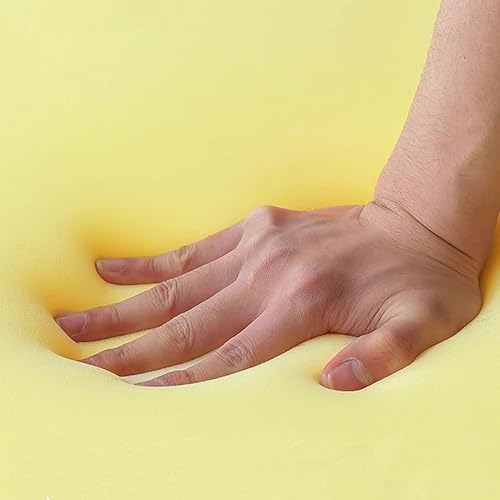 Yuly Mousse de Rembourrage Densité 35,Measure Personnalisable, Épaisseur de 3/5/8/10/15 cm,Haute Densité de Rechange à Découper pour Canapé,Coussin de Chaise,Matelas pour Chien (15cm-55x55cm) - Nail Gallerys