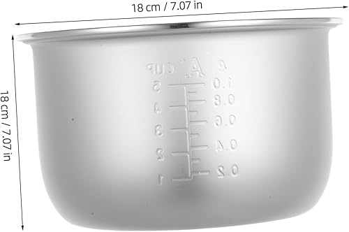JECOMPRIS Pot Intérieur De Rechange pour Autocuiseur Électrique Pot Intérieur pour Cuiseur À Riz Revêtement Intérieur pour Cuiseur À Riz Pièces pour Autocuiseur Cuiseur À Riz - Nail Gallerys