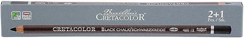 Cretacolor Artist Pencil- Black Chalk Pastel by Cretacolor - Nail Gallerys