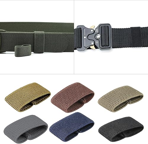 Yeselino Lot de 10 passants de ceinture élastiques en nylon pour sac à dos - Nail Gallerys