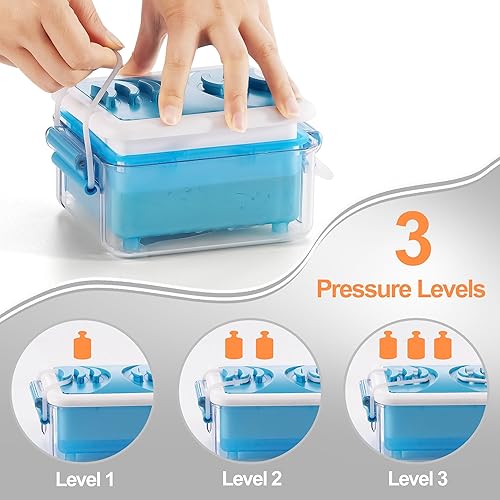 Presse à tofu – Passe au lave-vaisselle pour extraire rapidement l'eau du tofu bio soyeux, extra ferme - Nail Gallerys