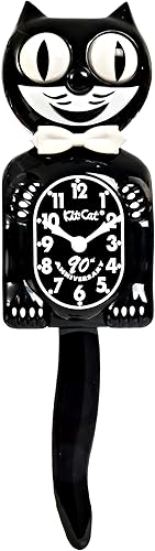 KIT CAT Klock 90e Anniversaire Officiel Noir avec boîte de Collection des années 1950 - Nail Gallerys