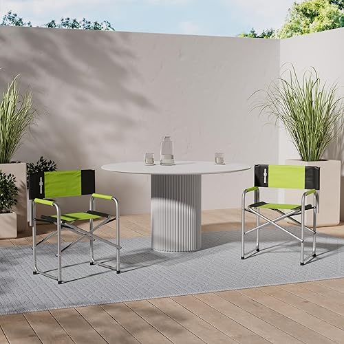 BRUNNER 0404190N.C70 Chaise Regista Bravura, Noir/Vert, Universel - Nail Gallerys